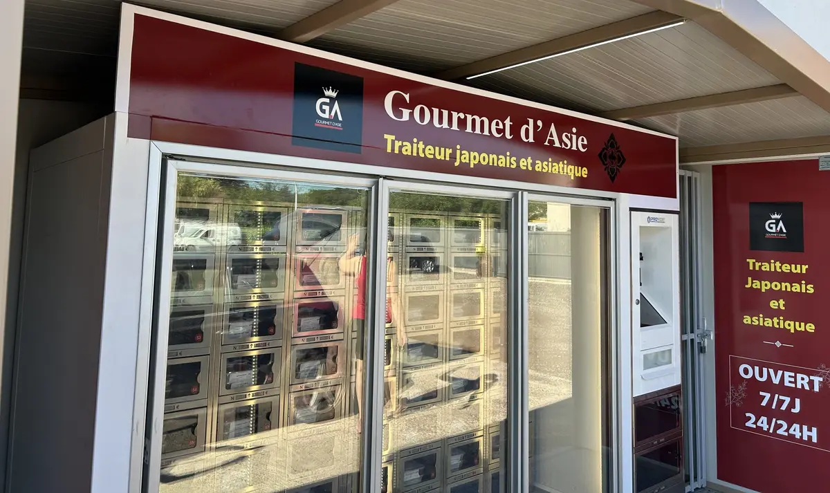 Le distributeur automatique Gourmet d’Asie à Reichshoffen, ouvert 24 h/24